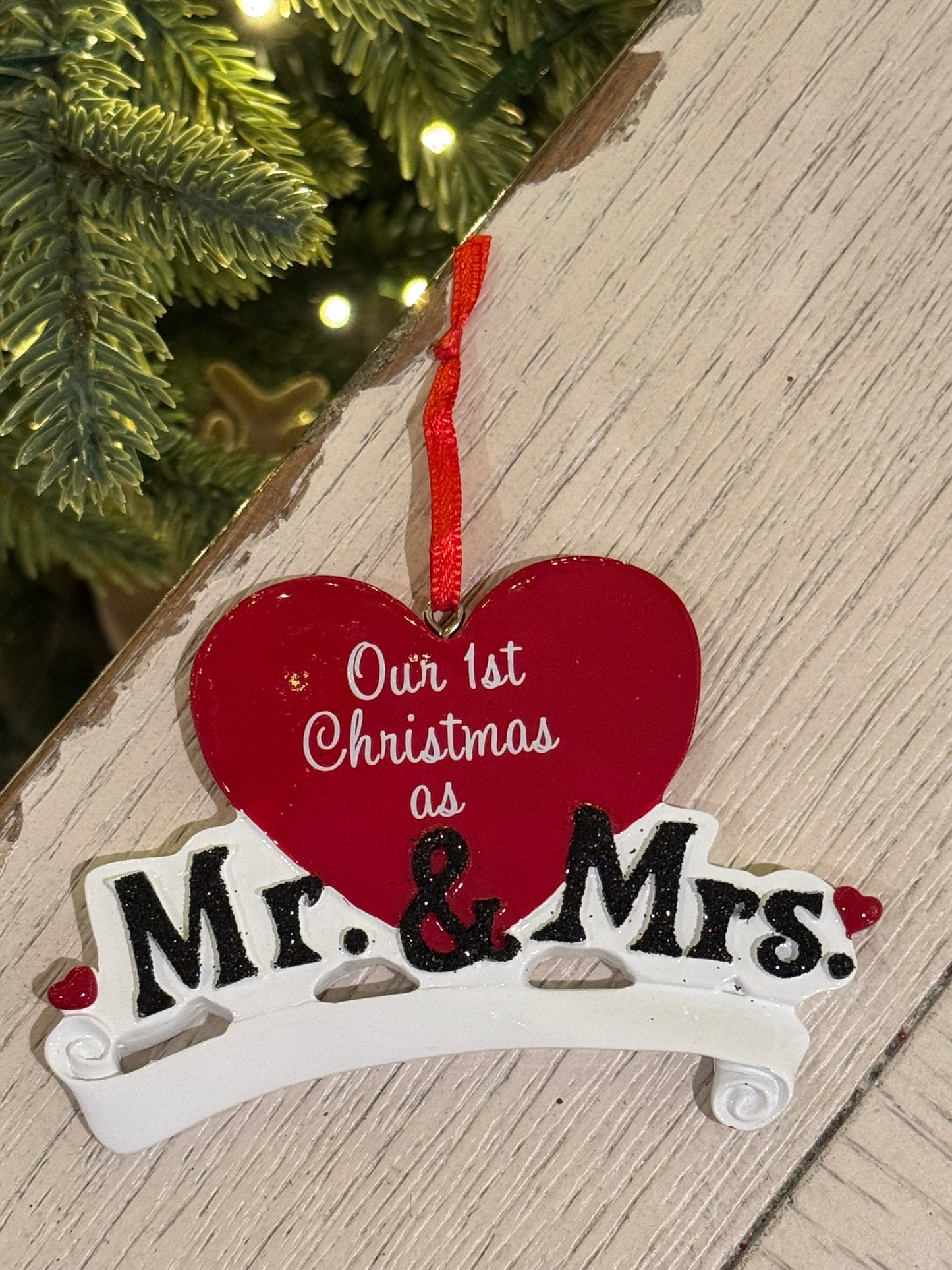 First Christmas Mr. and Mrs.