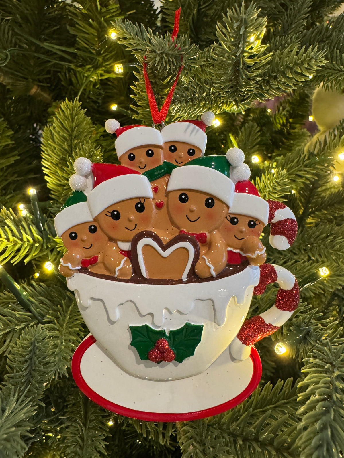 Gingerbread Family of 6