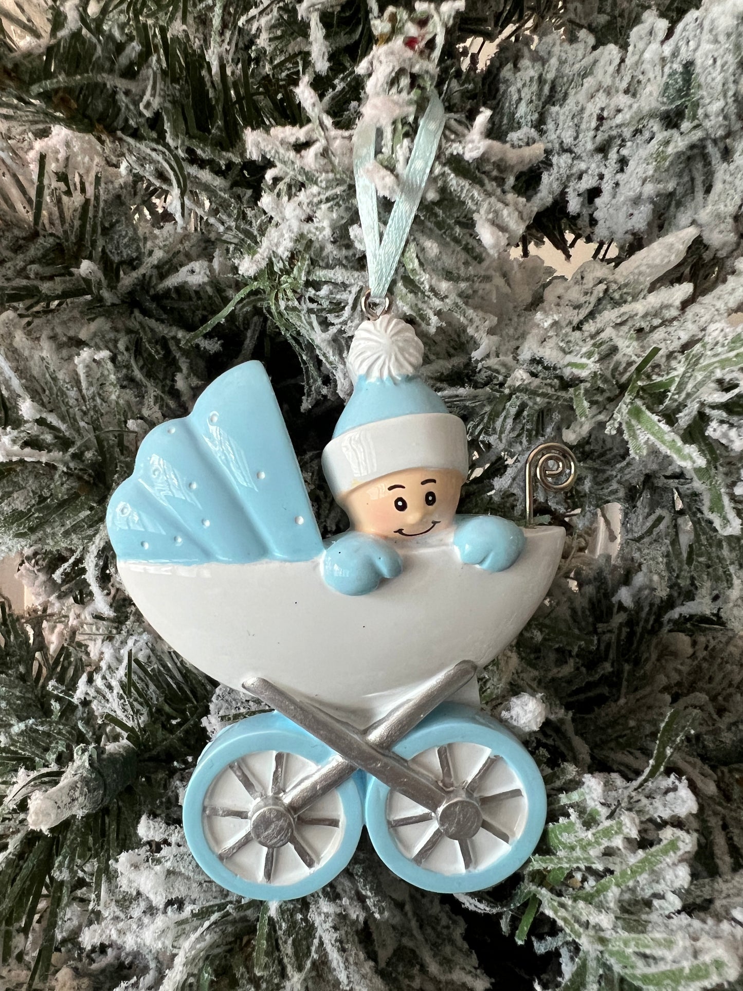 Baby Boy in Carriage