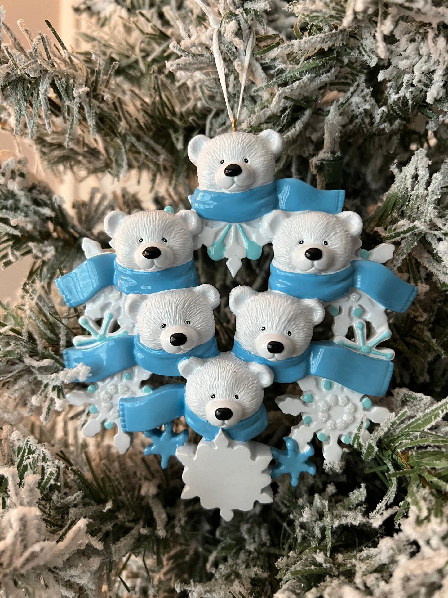 Polar Bear Family of 6