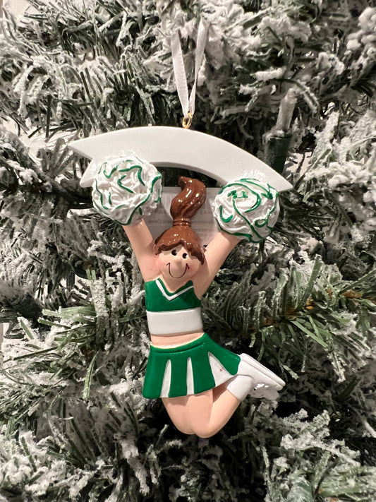 Green Cheerleader